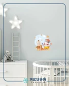 Sonbahar Resim Çizen İnek Sticker thumbnail 3