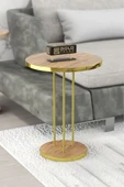 Zigon Sehpa Terra Gold Ceviz thumbnail 3