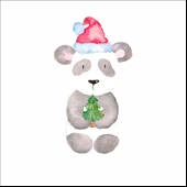 Yılbaşıı Koala Sticker thumbnail 1