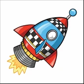 Jet Sticker thumbnail 1