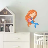 Deniz Kızı Duvar Sticker thumbnail 2