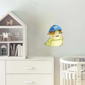 Mavi Şapkalı Canavar Squishy Stickerı thumbnail 2