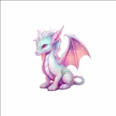 Sevimli Ejder Sticker 11 thumbnail 1