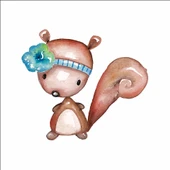 Sevimli Sincap Sticker thumbnail 1