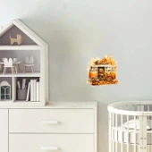 Kamp Yapan Ayıcıklar Karavan Stickerı thumbnail 1