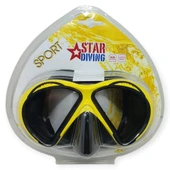 Star Diving Dalış Maskesi Yetişkin - 51701-SARI thumbnail 4