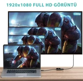 Syncwire HDMI to VGA Ses ve Micro Usb Çıkışlı Adaptör Çevirici thumbnail 4