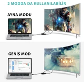 Syncwire HDMI to VGA Ses ve Micro Usb Çıkışlı Adaptör Çevirici thumbnail 6