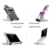 N1 Metal Macbook Notebook Kitap Okuma Standı Katlanabilir thumbnail 2