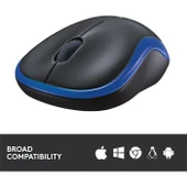 Logitech M185 910-002236 Mavi Optik Kablosuz Mouse thumbnail 3