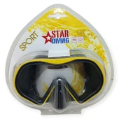 Star Diving Dalış Maskesi Yetişkin - 51702-SARI thumbnail 4