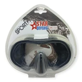 Star Diving Dalış Maskesi Yetişkin - 51702-SİYAH thumbnail 4