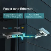 TP-Link TL-SF1006P 6 Port 10/100 Mbps Switch thumbnail 3