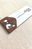 Mutfak Kapı Tabelası – Kapı İsimliği | 19x7 cm Çift Katmanlı Yönlendirme Levhası thumbnail 2