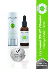 Lipozone Lipozomal D3+K2 Damla 60 ml thumbnail 1
