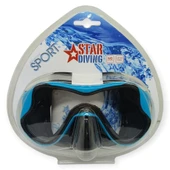 Star Diving Dalış Maskesi Yetişkin - 51704-MAVİ thumbnail 4
