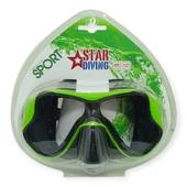 Star Diving Dalış Maskesi Yetişkin - 51705-YEŞİL thumbnail 4