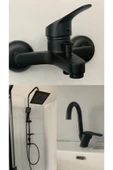 armour armatür Siyah Banyo Seti thumbnail 1