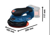 Bosch GEX 18V-150-3 Eksantrik Zımpara Solo thumbnail 2