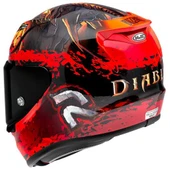 HJC RPHA12 KASK DIABLO BLIZZARD MC1 thumbnail 4