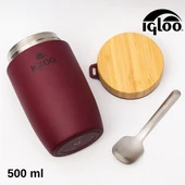 Igloo Bamboo Food Jar 500ml Yemek Termosu Matara thumbnail 2
