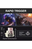 silabor Captain72 Rapid Trigger Gaming Manyetik Klavye Hall Effect thumbnail 4