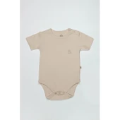 Bistyle Organik Natural Basic Style Yarım Kol Body Bs17103 Bej thumbnail 1