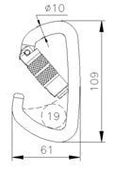 CT CELIK C/F D KARABINA TRI-LOCK thumbnail 2