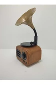 Proton Nostaljik Mini Bluetooth Radyo Gramafon Speaker thumbnail 3