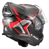 LS2 ADVANT X KARBON FUTURE II KIRMIZI KASK thumbnail 6