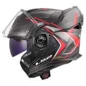 LS2 ADVANT X KARBON FUTURE II KIRMIZI KASK thumbnail 5