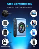Joyroom JR-CB1 Bluetooth 5.3 3IN1 Bluetooth Araç Adaptörü thumbnail 2