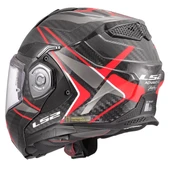 LS2 ADVANT X KARBON FUTURE II KIRMIZI KASK thumbnail 2