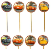 CARS (ŞİMŞEK MCQUEEN) KÜRDAN 20 ADET thumbnail 3