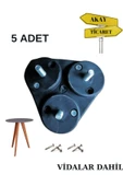 Akay 3'lü Açılı Aparat 5 Adet thumbnail 1
