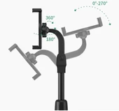 Masaüstü Teleskopik Telefon Standı Tripot thumbnail 2