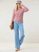 Pembe Uzun Kollu T-shirt thumbnail 4