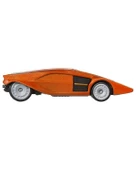 Hot Wheels Premium Serisi Lancıa Stratos Zero HRV77 thumbnail 4