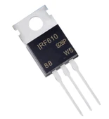 IRF 610 TO-220 Mosfet thumbnail 1