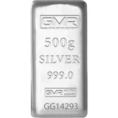 GMR E-Gümüş 500 gr Külçe Gümüş thumbnail 1