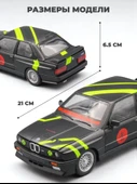 Model araba M3 E30 1988 1/24 Sesli Işıklı thumbnail 4