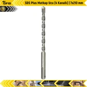 Gfb Sds Plus Matkap Ucu (4 Kanallı) | 7X210 Mm thumbnail 1