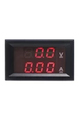 Motorobit Dc 100v 10a Voltmetre - Ampermetre Panel Tipi thumbnail 1