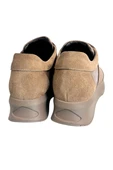 Bej Hakiki Deri Comfort Taban Sneaker thumbnail 4
