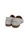 Gri Hakiki Süet Deri Loafer thumbnail 4