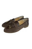 Kahve Hakiki Süet Deri Loafer thumbnail 3