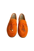 Oranj Hakiki Süet Deri Loafer thumbnail 2
