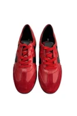 Kırmızı Hakiki Deri Sneaker thumbnail 4