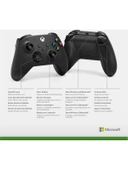 Microsoft Xbox Wireless Controller 9. Nesil Carbon Black Siyah Orjinal thumbnail 5