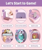 Oyuncak Tutma Makinesi Claw Machine thumbnail 3